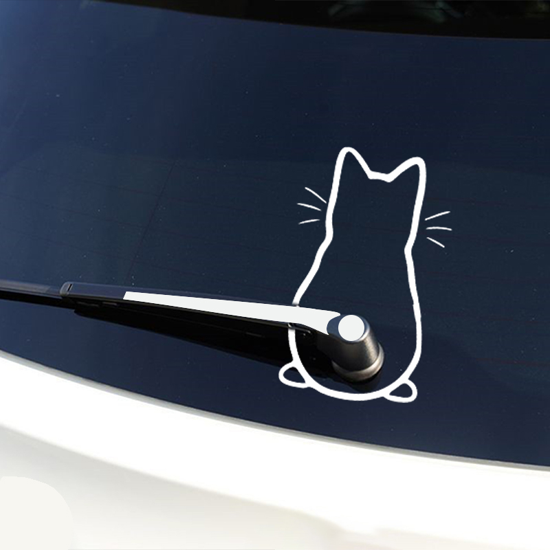 車内ステッカー アートデザイン 楽しい猫柄 車用ステッカー  - Interior Design Style Quiz のレビューと価格
