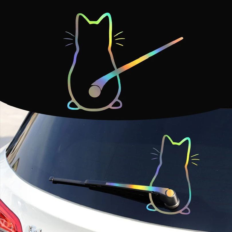 車内ステッカー アートデザイン 楽しい猫の車用ステッカー 窓 - Interior Design Style Quiz のレビューと価格