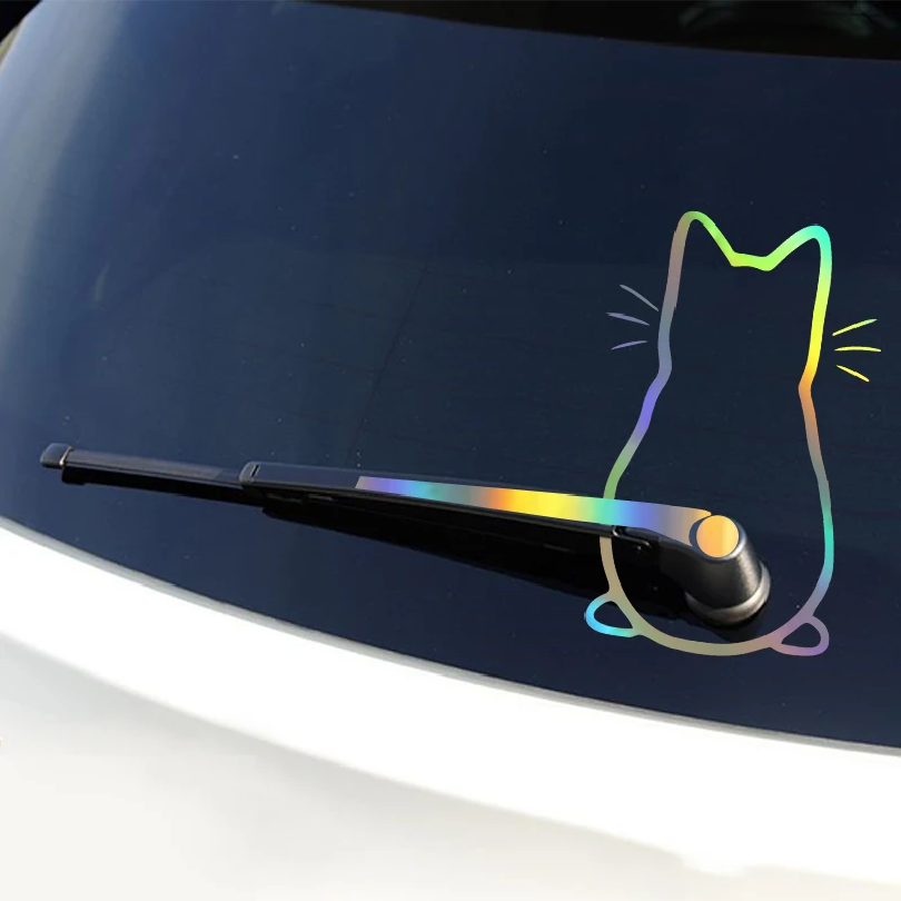 車内ステッカー アートデザイン 楽しい猫の車用ステッカー 窓 - Interior Design Style Quiz のレビューと価格